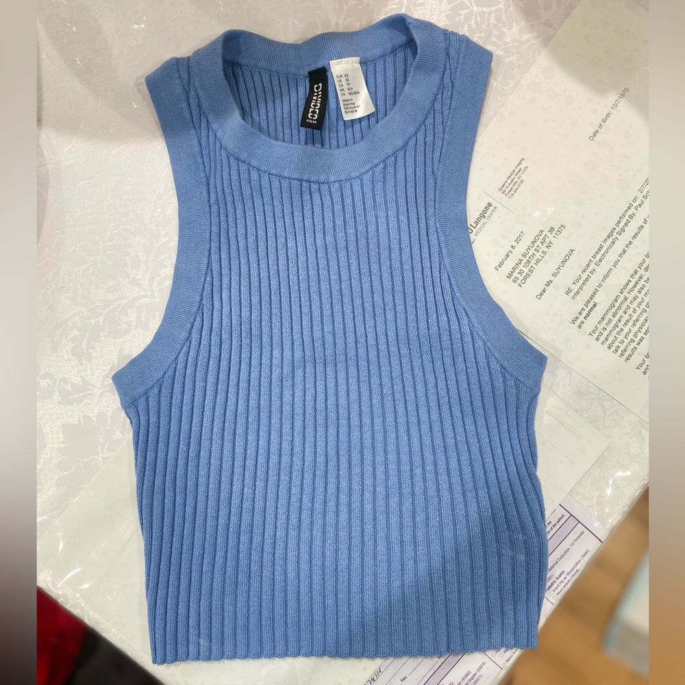 H&am size xs ribbed tank